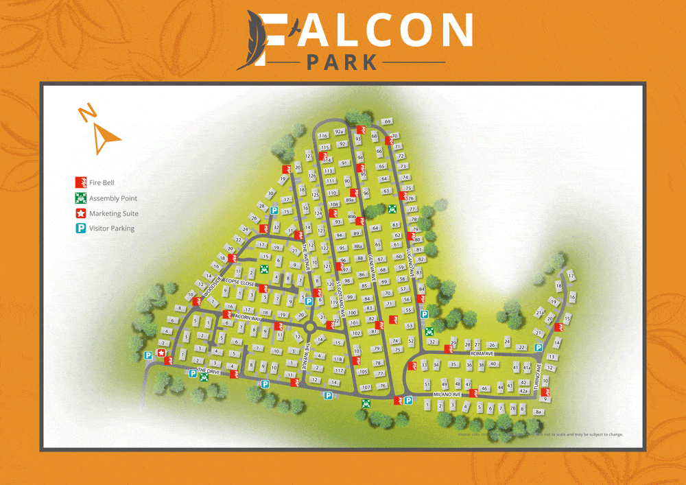 Falcon Park map