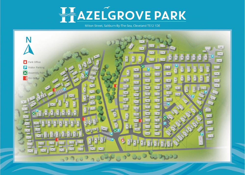 Hazelgrove Park map