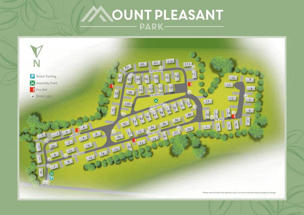 Mount Pleasant Park map