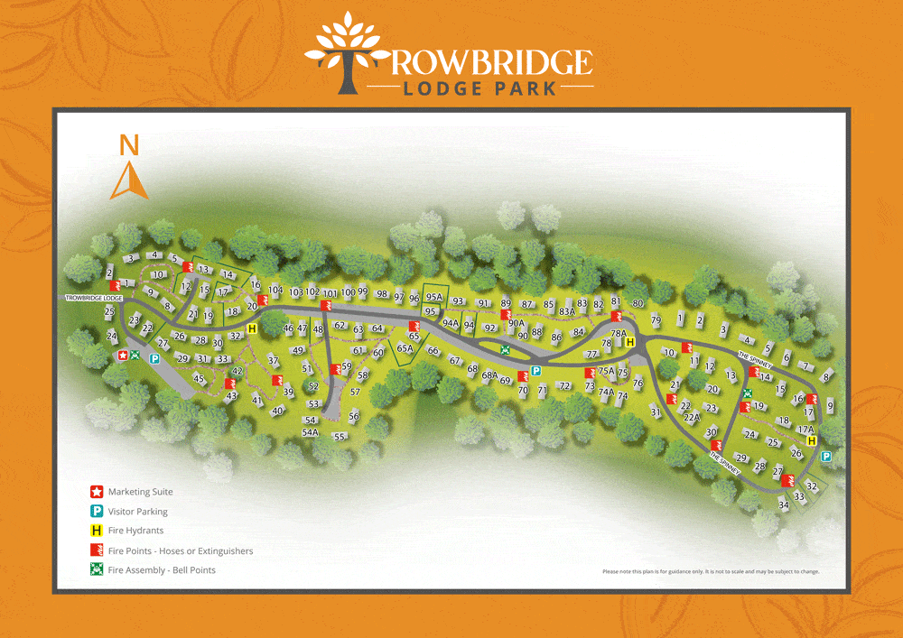 Trowbridge Lodge Park map