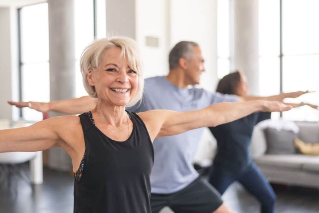 lifestyle in retirement healthy yoga classes