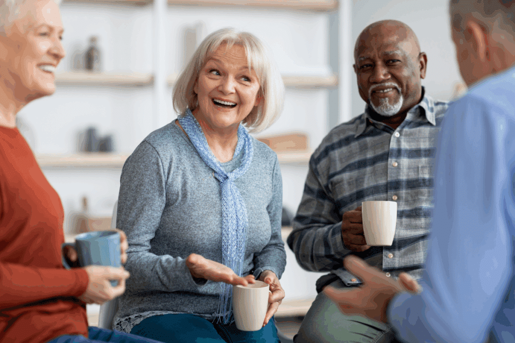 Talk to current park home residents