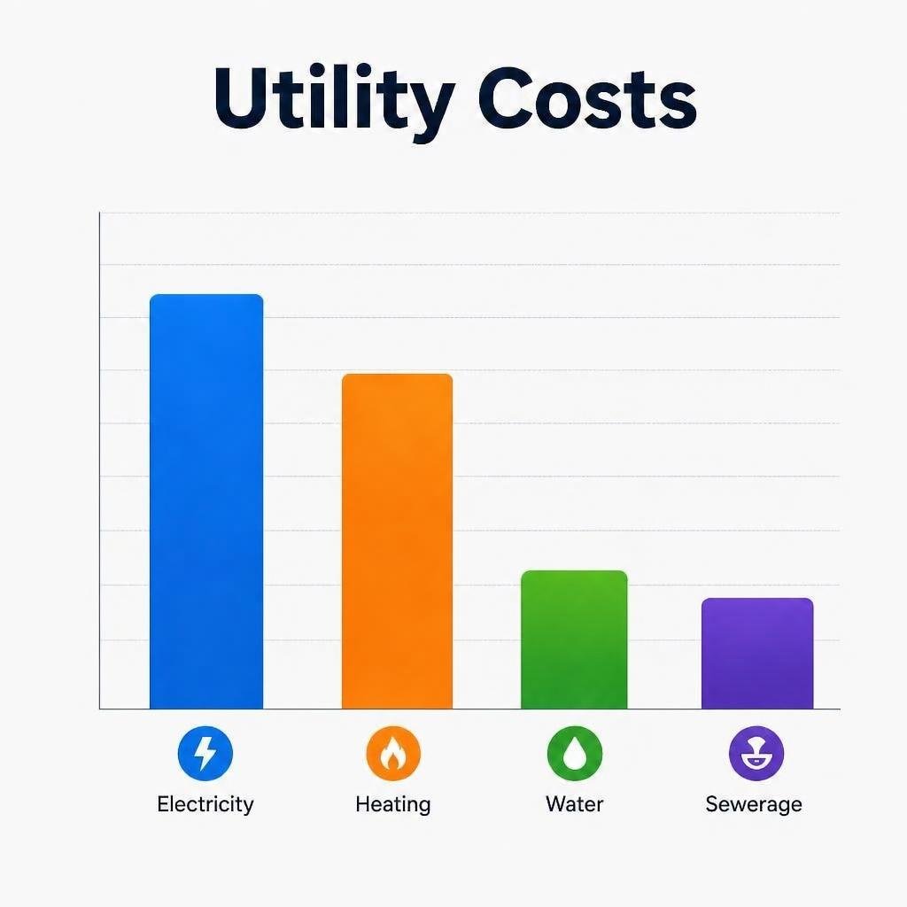 Utility costs for park homes